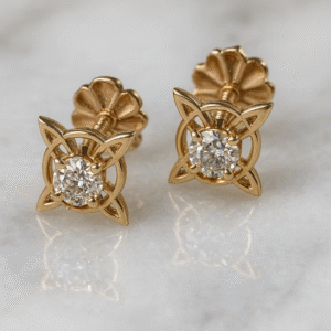 Aro nudo de bruja con circón