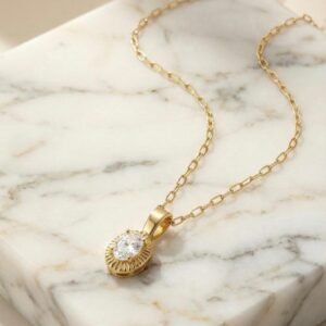 Punto de luz con circón